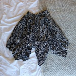 Asymmetrical Flowy Skirt